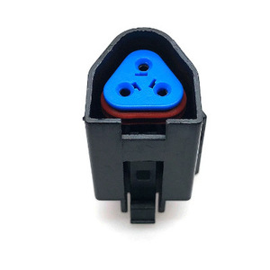 3 Pin Automotive Waterproof Female Connector DJ7032Q-1.5-11 <b>Black</b> Plastic Car Wiring <b>Harness</b> Socket - Product Image 4