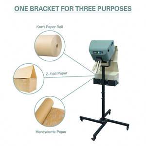 Machine automatique de rembourrage en papier kraft pour un remplissage rapide et une protection optimale – Nouvelle extrusion flexible de papier écologique pour l'emballage express - Product Image 6