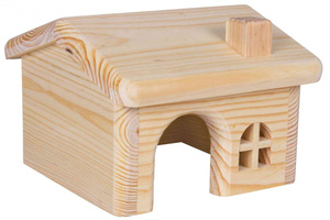 Casa de madera natural para roedores, juguetes para hámster, casa para hámster, escondite <span class=keywords><strong>Trixie</strong></span> - Product Image 4