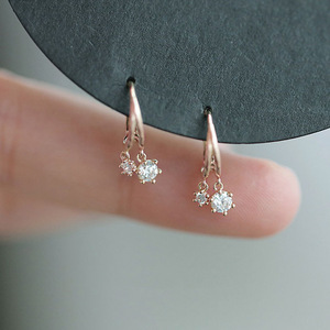 Orecchini a Perno Geometrici per Donne, Orecchini Pendenti in Stile Minimalista Giapponese - Product Image 3