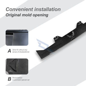 Labio delantero de carbono de alta calidad para 22 Toyota GR86 ZN8 MSP estilo labio delantero de fibra de carbono - Product Image 3