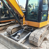 Excavatrice CAT 306 d'occasion à vendre, 7,2 tonnes, pour projets d'aménagement paysager, fournisseur de machines d'occasion, CAT306E2 CAT307 CAT307.5