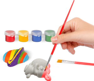 Offres Spéciales Arts et Artisanat Enfants <span class=keywords><strong>Céramique</strong></span> Creative Pâques DIY Moule Gypse Plâtre <span class=keywords><strong>Peinture</strong></span> pour Enfants - Product Image 3