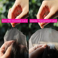 Fournisseur de produits capillaires de beauté en vogue sur Alibaba # Perruques en cheveux humains brésiliens blonds 27/613 de 32 pouces avec dentelle frontale HD 13x6 pour femmes