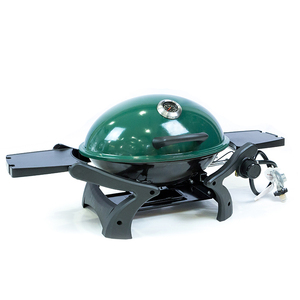 <span class=keywords><strong>Barbecue</strong></span> à <span class=keywords><strong>gaz</strong></span> de table rond d'extérieur, <span class=keywords><strong>barbecue</strong></span> au propane, four à <span class=keywords><strong>gaz</strong></span> pour poulet <span class=keywords><strong>avec</strong></span> <span class=keywords><strong>couvercle</strong></span> vert et chariot de <span class=keywords><strong>barbecue</strong></span> - Product Image 1
