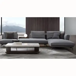 COOMO DAPO Bailey sofa ringan, sofa kain mewah sederhana modern kombinasi sofa ruang tamu