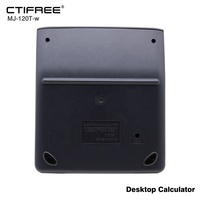 Calculatrice de bureau professionnelle 12 chiffres avec fonction de vérification de notes, idéale comme cadeau de bureau élégant