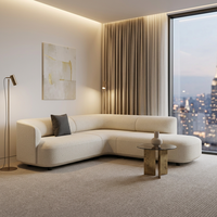 Ensemble de canapés de bureau Chesterfield en gros, mobilier commercial pour appartements, hôtels, villas, chambres et projets résidentiels