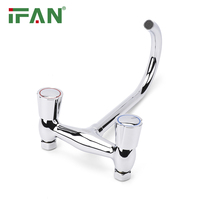 IFAN vente en gros 883.494.03B eau utilisation laiton Bibcock robinet argent laiton Bibcock poignée bavoir robinet d'eau