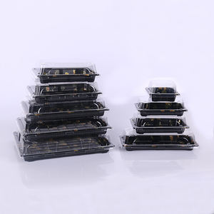 Cajas para <span class=keywords><strong>Sushi</strong></span> de Cartón, Caja de Papel para Hamburguesas, Desechable, de Grado Alimenticio, con Ventana, Fabricante de Kraft, Embalaje para Entrega - Product Image 4