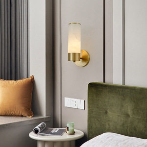 Applique Murale LED E26 avec Interrupteur pour Chambre, Hôtel, Couloir, Chevet, Salon – Style Moderne Minimaliste, Lampe Miroir - Product Image 1