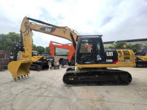 Excavadora Hidráulica CAT 320 D2 Usada de Bajo Consumo, Equipada con Cucharón de 1.0 m³ para Proyectos de Construcción de Carreteras y Obras Urbanas - Product Image 5