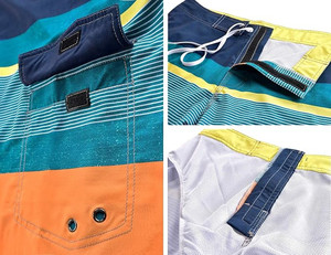 Custom Quick-Dry Swim <b>Trunks</b> for <b>Men</b> Fishing Surfing Beach Shorts OEM Manufacturing - Product Image 4