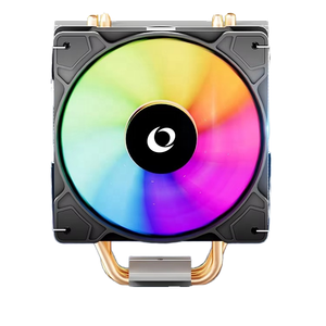 ZeroMaster ชุดระบายความร้อนซีพียูแบบลม 120 มม. ARGB PWM พัดลมความเร็วสูง แบบกำหนดเอง OEM พร้อมตลับลูกปืนเหลว ฮีทซิงค์ทองแดงอะลูมิเนียม 4 พิน ชุดระบายความร้อนซีพียูแบบประหยัดพลังงาน - Product Image 1