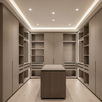 Systèmes de dressing sur mesure, modernes et luxueux, en bois, pour chambre à coucher, armoires écologiques, grande capacité, meubles de maison
