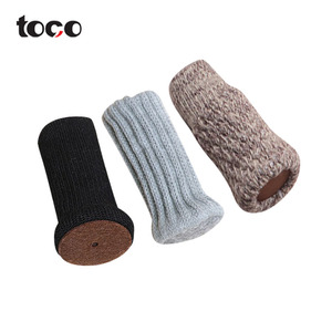 <span class=keywords><strong>TOCO</strong></span> Strick-Stuhlsocken aus Wolle, Möbel-Socken aus Polyester, Stuhl- und Tischbeinbezüge, 4er-Set - Product Image 2