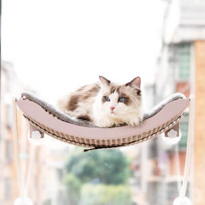 Winter Sunbathing Cat Hammock with Suction Cup Plastic <b>Swing</b> Hanging Basket for Balcony Window for Indoor Cats - Product Image 3