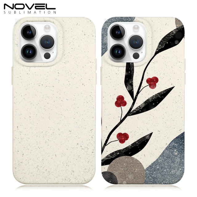 Diy Custom Blank Soft TPU Biodegradable Shockproof Sublimation UV Printing Street Fashion 1.8-2.0mm Thick Mobile Phone Cases S23