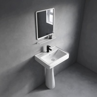 Ensemble d'articles sanitaires Blanco Inodoros Ensemble de cuvette sur pied de toilette économique Cuvette de toilette la moins chère