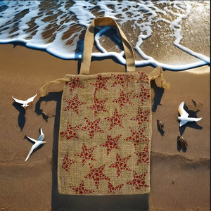 Custom Logo 2026 Natural Eco-Friendly Jute Food <b>Bag</b> Canvas and Burlap Shopping Tote Handled Beach <b>Bag</b> for <b>Gifts</b> Made in BD - Product Image 5