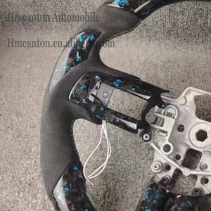 Latest Products Forged Carbon Fiber Alcantara LED Grip Steering <b>Wheel</b> for Ford Mustang Car Steering <b>Wheel</b> - Product Image 4