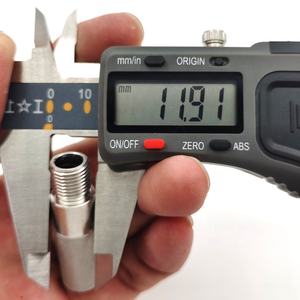 ตะแกรงกรองโลหะแบบมีรูพรุนขนาด 5 ไมครอน สำหรับกรองก๊าซและของเหลว เกลียวภายนอก M10*1 ทำจากสแตนเลส ผลิตด้วยวิธีการเผาผง - Product Image 4