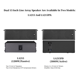 Dual <span class=keywords><strong>15</strong></span> pulgadas bidireccional 1200W <span class=keywords><strong>Line</strong></span> <span class=keywords><strong>Array</strong></span> Audio profesional Pequeño altavoz de concierto de escenario - Product Image 4