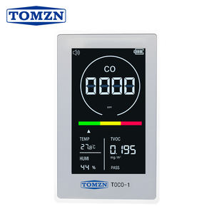TOMZN CO dedektörü sıcaklık nem TVOC karbon monoksit uçucu organik bileşik TFT tip-c kapalı seyahat testi ev güvenliği - Product Image 1