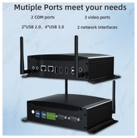 Penjualan Panas Komputer Industri Mini PC Core I7 16g 512g Desktop Embedded Micro PC