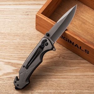 Dao gấp thép không gỉ bán chạy, cán nhôm, dùng cho sinh tồn ngoài trời, cắm trại, tự chế, OEM - Product Image 4