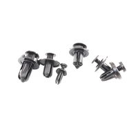 Clips de fixation pour pare-chocs de voiture, clips de fixation pour garniture de porte de voiture, clips de fixation pour panneau de carrosserie, gris noir, 5 mm, 6 mm, 7 mm, 8 mm, 9 mm, 10 mm