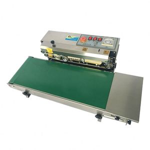 เครื่องซีลแบบต่อเนื่องอัตโนมัติแนวนอน 770 (โต๊ะลำเลียงขยายกว้าง 250 มม.) 20 ชิ้น/นาที ขับเคลื่อนด้วยไฟฟ้า 220V - Product Image 3