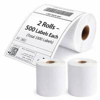 Papel Autoadhesivo Térmico Directo para Etiquetas de Envío Personalizadas y Códigos de Barras Promocionales de Alta Calidad