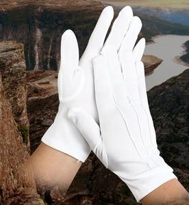 <span class=keywords><strong>Gants</strong></span> de smoking formels respirants pour hommes <span class=keywords><strong>Gants</strong></span> de parade/garde d'honneur en nylon de marque HMD pour usage général en atelier personnalisable - Product Image 5