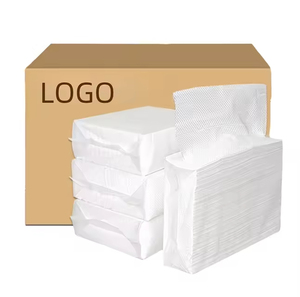 Toallas de Mano Desechables al por Mayor, Plegables en Z, 100% Pulpa de Madera, Suaves, Absorbentes y Resistentes, de un Solo Uso, para el Hogar y Uso Comercial - Product Image 1