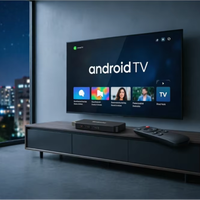 Precio de Fábrica Sumavision Android 9.0 TV Stick 4K HDR Reproductor Multimedia 2GB 8GB Quad Core Smart Dongle BT Control por Voz Control Remoto