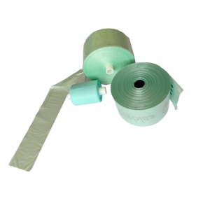 <b>Transparent</b> Poly HDPE/LDPE Recycled Materials Food Grade Customizable Heat Seal Perforated <b>Bags</b> Roll Supermarket Exhibition - Product Image 3