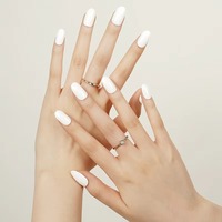 Autocollants d'ongles en gel UV semi-durcis longue durée, très populaires, à presser / Tiktok NG200003