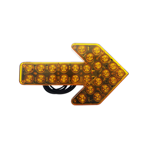 Luz de Advertencia Intermitente LED de 12V/24V, Material de PC, Clasificación IP65, Luz de Señalización Direccional para Camiones, Luz de Baliza de Seguridad - Product Image 1