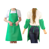 Nouveau Design de tablier de cuisine en Polyester et coton biologique noir imprimé avec Logo personnalisé et sangle réglable