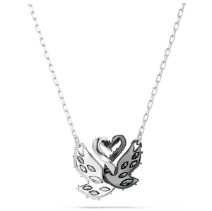 Collana da donna in <span class=keywords><strong>argento</strong></span> Sterling 925 con ciondolo a forma di cigno alla moda gioielli in oro rosa a catena con pietra di zircone per feste di nozze regalo - Product Image 4