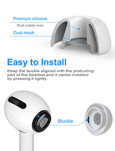 New Bee, venta al por mayor, 6 pares <span class=keywords><strong>de</strong></span> auriculares <span class=keywords><strong>de</strong></span> silicona, puntas <span class=keywords><strong>de</strong></span> repuesto para <span class=keywords><strong>AirPods</strong></span> Pro, auriculares - Product Image 4