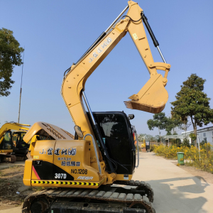 Excavadora Usada Caterpillar 307D de 7 Toneladas con Pocas Horas de Trabajo, Maquinaria de Construcción Original Importada en Venta - Product Image 2