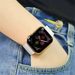 Dây Đeo Vòng Da Nam Châm Thời Trang Cho Apple Watch 8 Ultra 1 2 3 4 5 6 SE 7 Dây Đeo Thay Thế Cho Iwatch 38/40/41/42/44/45/49Mm