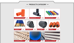 Fábrica china de alta calidad HDPE doble pared drenaje corrugado tubería de <span class=keywords><strong>alcantarilla</strong></span> negro drenaje Flexible agua de alta presión baja - Product Image 6