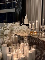 2023 vente chaude bougie sable cire nouveauté bougies vases en verre réutilisables granulés de sable bougie perle sable cire en vrac