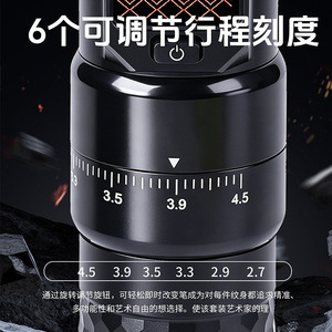 Máquina de Tatuar Yuanyun con Pantalla a Color, Inalámbrica, Carrera Ajustable, Cuerpo de Aluminio, Equipo Profesional para Tatuar - Product Image 4