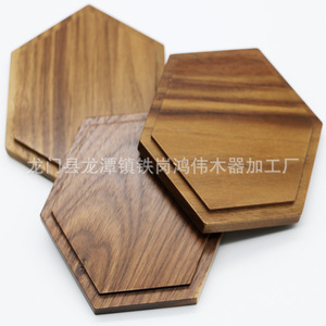 Wooden <b>Lamp</b> <b>Base</b> Hexagonal Beech Wood For <b>Table</b> <b>Lamp</b> Display Stand Bulk Packaging - Product Image 2