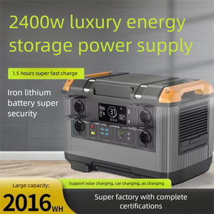 XZJ 2016WH 2400W 630000MAh 110V 230V Qc3.0 Năng Lượng Mặt Trời Di Động Tự Lái Du Lịch Năng Lượng Lưu Trữ Cung Cấp Điện Di Động Trạm Điện - Product Image 3