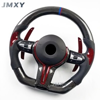 Pour BMW F10 F20 F30 F34 F80 E46 E90 M2 M3 personnalisé nouveau volant de voiture en fibre de carbone sport à fond plat
